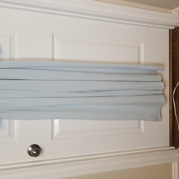 Blue Buttercup Light Blue Longsleeve Square Neck Jumpsuit - Picture 4 of 14